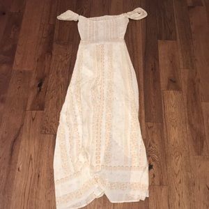 Maxi patterned dress